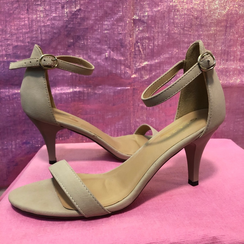Strappy Nude Heels